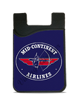 Mid-Continent Airlines Logo Card Caddy