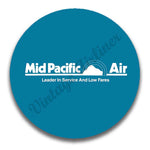 Mid Pacific Airlines Logo Magnets