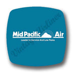 Mid Pacific Airlines Logo Magnets