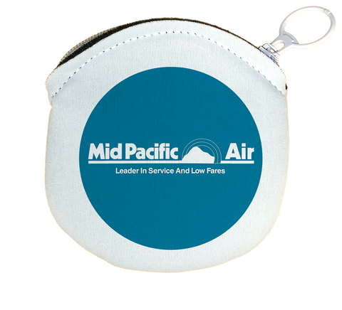 Mid Pacific Airlines Logo Round Coin Purse
