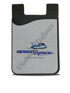 Midwest Express Timetable Cover Card Caddy