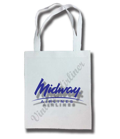 Midway Airlines 1993 Logo Tote Bag