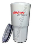 Midway Airlines 1979 Logo Tumbler