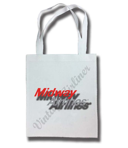 Midway Airlines 1979 Logo Tote Bag