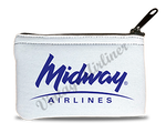 Midway Airlines 1993 Logo Rectangular Coin Purse