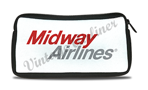 Midway Airlines 1979 Logo Travel Pouch