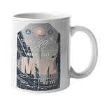 Milan Baggage Tag Art Coffee Mug