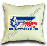 Mohawk Airlines Bag Sticker Linen Pillow Case Cover