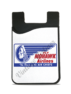Mohawk Airlines 1940's Bag Sticker Card Caddy
