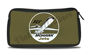 Mohawk Airlines Mohawk Jets Bag Sticker Travel Pouch