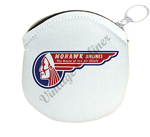 Mohawk Airlines Logo Round Coin Purse