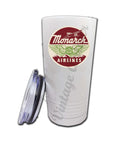 Monarch Airlines 1940's Bag Sticker Tumbler