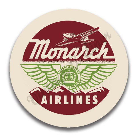 Monarch Airlines 1950's Magnets