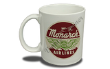 Monarch Airlines 1950's Bag Sticker  Coffee Mug