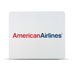 American Airlines in Red and Blue MousePad