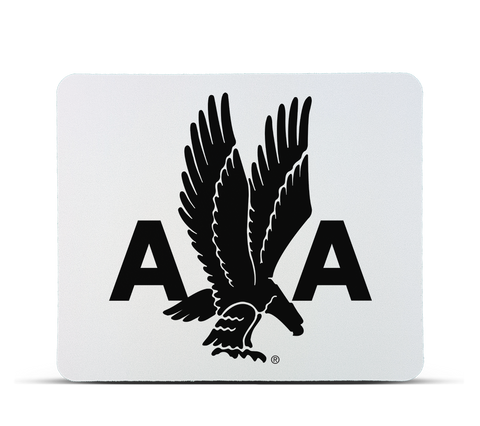 1940's AA Logo in Black MousePad