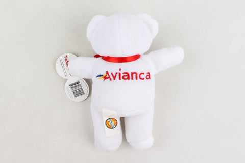 AVIANCA WHITE TEDDY BEAR