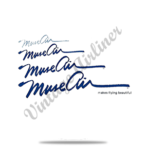 Muse Air Logo Round Coaster