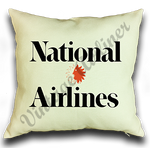 National Airlines Logo Pillow Case Cover
