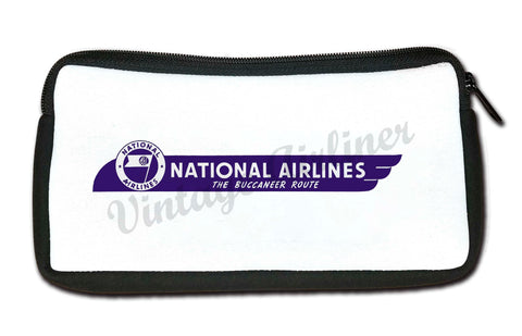National Airlines The Buccaneer Route Travel Pouch
