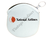 National Airlines Small Logo Round Coin Purse