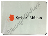 National Airlines Small Logo Glass Cutting Board