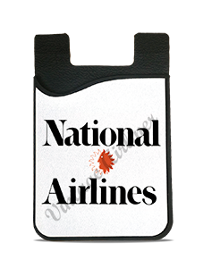 National Airlines Logo Card Caddy