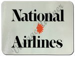 National Airlines Logo Glass Cutting Board