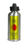 Fly National Airlines Timetable Cover Aluminum Water Bottle