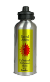 Fly National Airlines Timetable Cover Aluminum Water Bottle