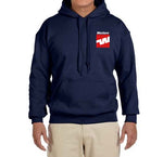 Western Airlines Logo Hooded Sweatshirt