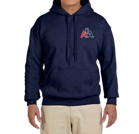 American Airlines Old AA Navy Logo Hooded Sweatshirt