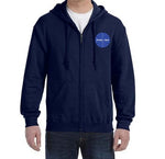 Pan Am Zipped Hooded Sweatshirt