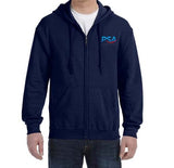 New PSA Logo Zipped Hooded Sweatshirt