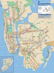 City Transit Map Puzzles - New York City by New York Puzzle Company - (500 pieces)