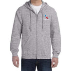American Airlines 2013 Logo Zipped Hooded Sweatshirt