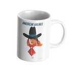 American Airlines Vintage 1948 New Mexico Coffee Mug