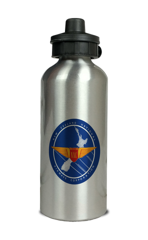New Zealand National Airways Corporation Aluminum Water Bottle