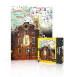 National Geographic Mini-Puzzles - Boston City by New York Puzzle Company - (100 pieces)