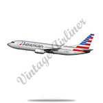 AA 737 New Livery Round Coaster