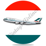 Cathay Pacific 747 Round Coaster