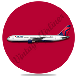 Delta Air Lines 767 Round Coaster