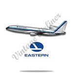 Eastern Air Lines L1011 Silver Livery Round Coaster