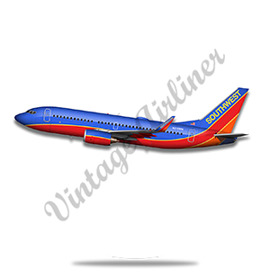 Southwest Airlines 737 Round Coaster