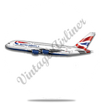 British Airways A380 Round Coaster