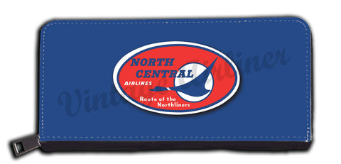 North Central Airlines Vintage Bag Sticker wallet