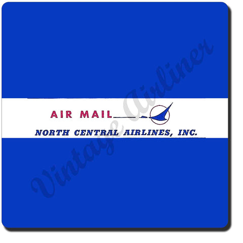 North Central Airlines Vintage Air Mail Coaster