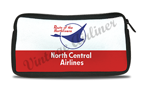 North Central Airlines Last Logo Travel Pouch
