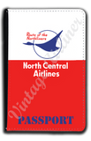 North Central Airlines Last Logo Passport Case