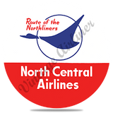 North Central Airlines Northerliners Coaster